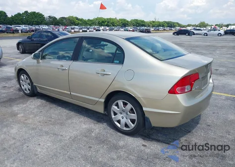 2007 Honda Civic Lx из США, поврежденный, VIN 1HGFA165X7L032741